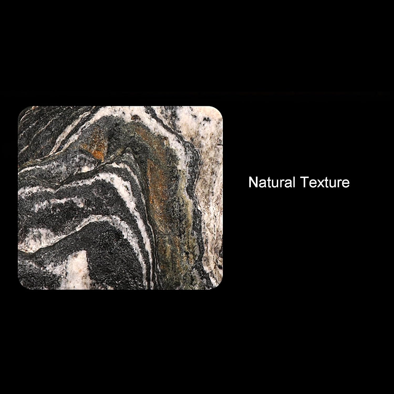 Natural Taishan Stone Desktop Ornament with Base