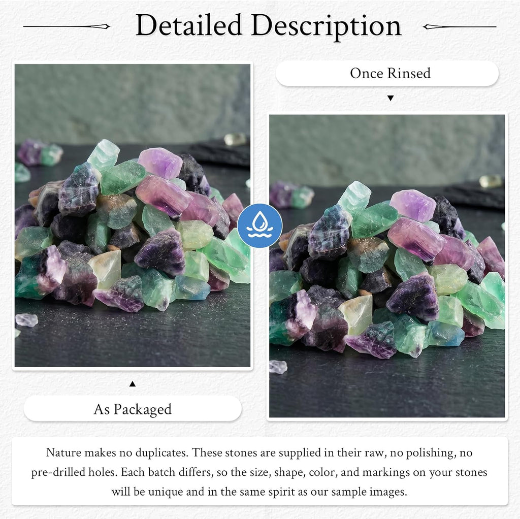 Raw Fluorite Rough Crystal Stones