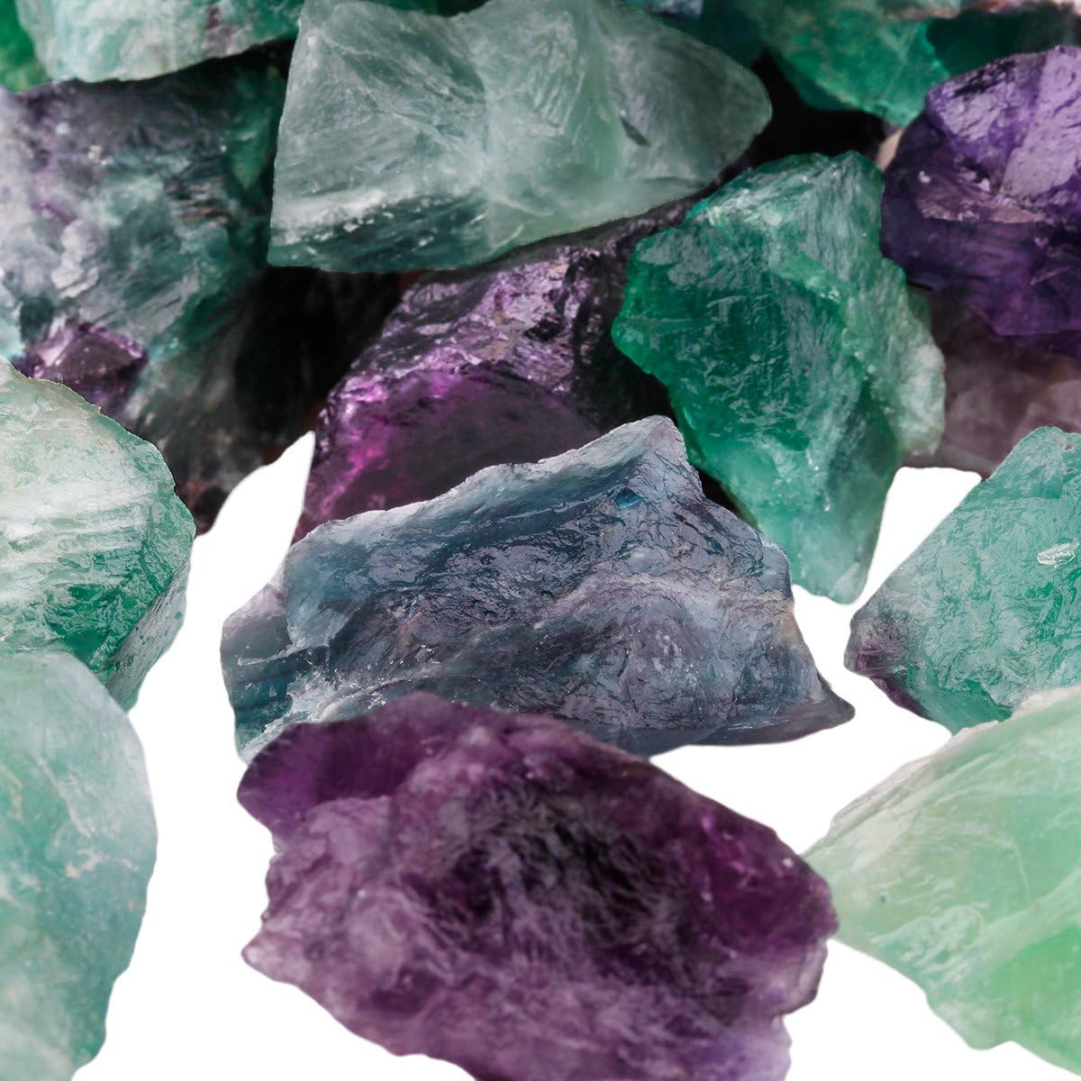 Raw Fluorite Rough Crystal Stones